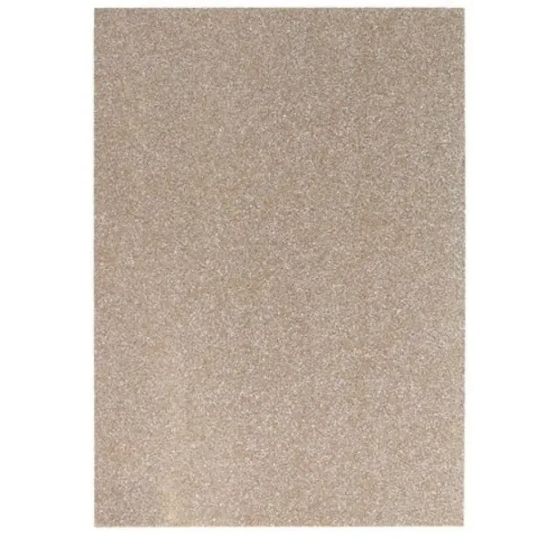 imagen de Spirit: Hoja de espuma decorativa brillante en color champán A/4 1ud 1