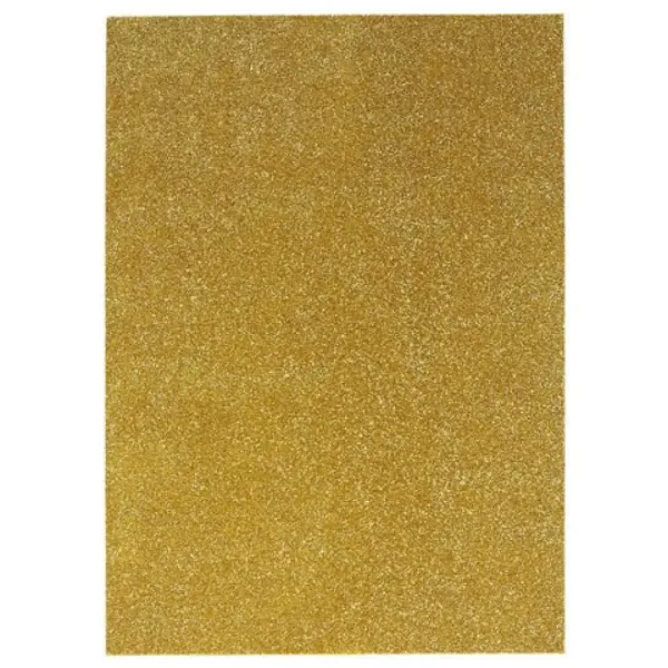 imagen de Spirit: Hoja de espuma decorativa brillante en color dorado A/4 1ud 1