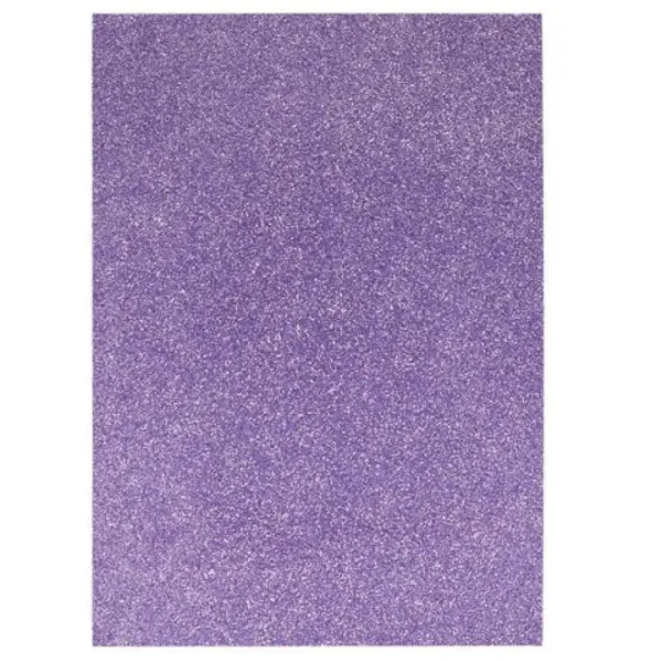 imagen de Spirit: Hoja de espuma decorativa brillante en color lila A/4 1ud 1