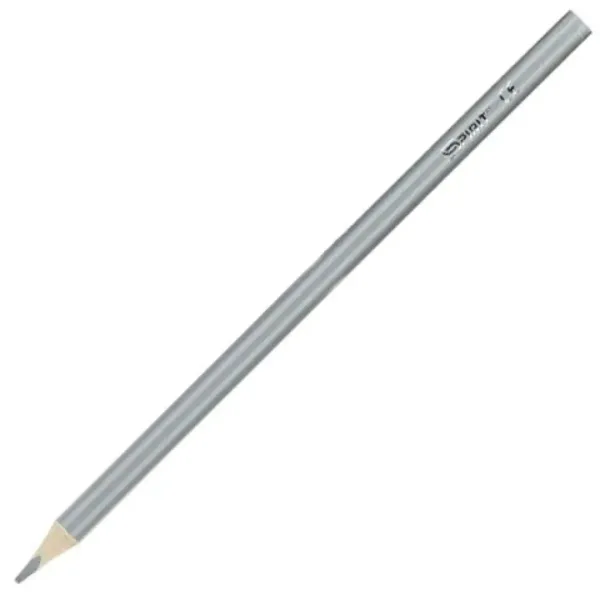 imagen de Spirit: Lápiz de colores triangular premium plateado 1