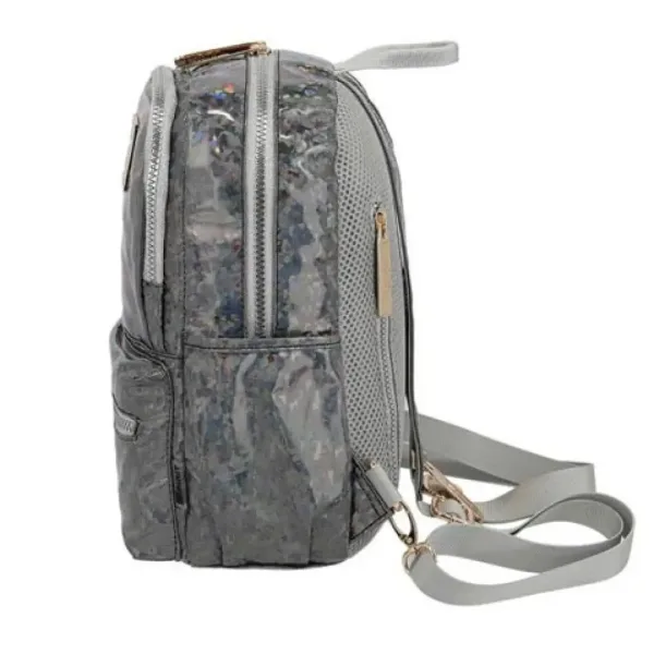 imagen de Spirit: Lizzy 01 mochila escolar gris oscuro con bordes redondeados 2