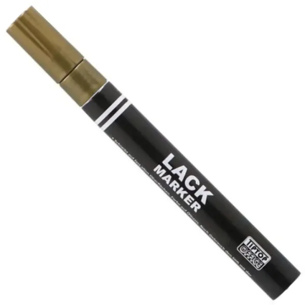 imagen de Spirit: Marcador de laca dorado de 2,8 mm 1