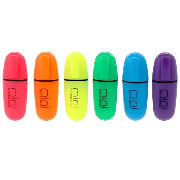 imagen de Spirit: Mini Neon marcador de texto set de 6 piezas 1