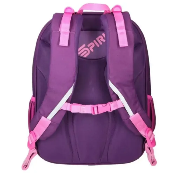 imagen de Spirit: Mochila ergonómica morado-rosa con mariposas 4