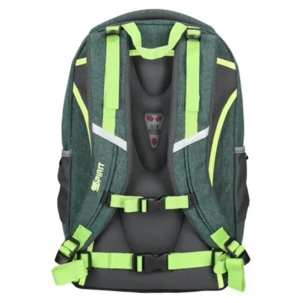 imagen de Spirit: Mochila ergonómica urbana verde 4