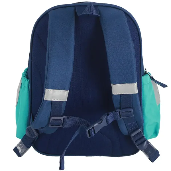imagen de Spirit: Mochila escolar azul con estampado de león, mochila 24x13x31cm 2