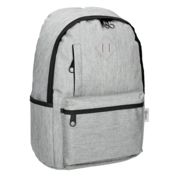imagen de Spirit: Mochila escolar de color gris plateado Spot, mochila 41x29x19cm 2
