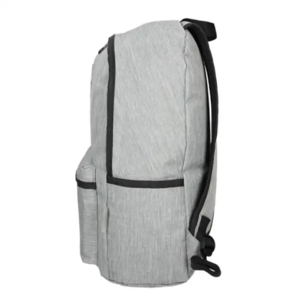 imagen de Spirit: Mochila escolar de color gris plateado Spot, mochila 41x29x19cm 3