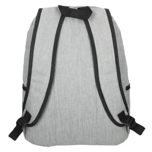 imagen de Spirit: Mochila escolar de color gris plateado Spot, mochila 41x29x19cm 4