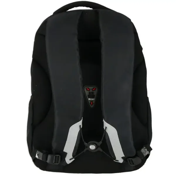 imagen de Spirit: Mochila escolar negra con osito Masha, mochila 46x31x21cm 3