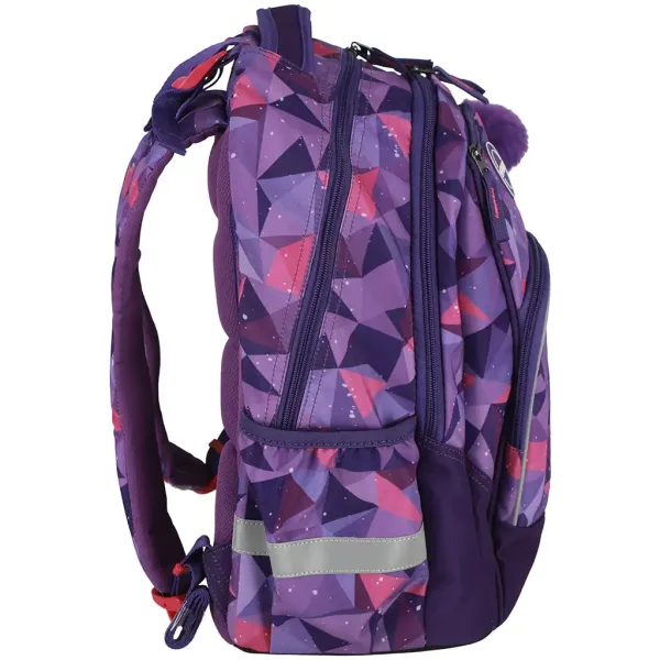 imagen de Spirit: Mochila escolar redondeada con diseño 3D de mariposa, 34x26x44cm 4