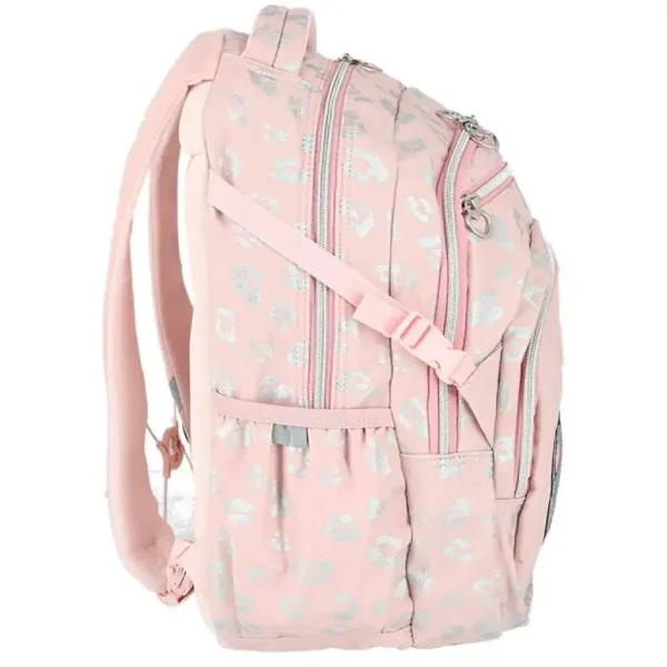 imagen de Spirit: Mochila escolar rosa de Masha con osito, mochila 46x31x21cm 2