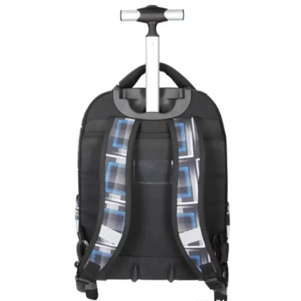 imagen de Spirit: Mochila trolley negra azul con estampado 4