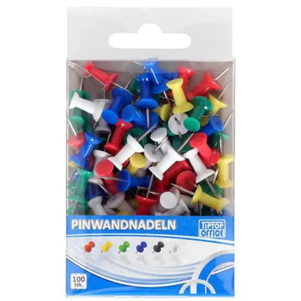 imagen de Spirit: Paquete de 100 chinchetas de colores 1