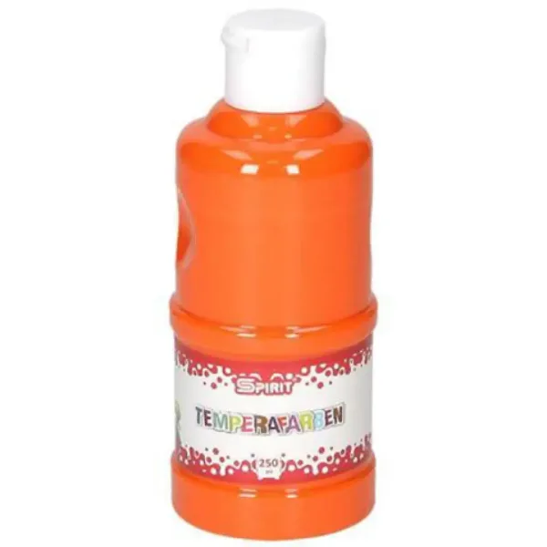 imagen de Spirit: Pintura tempera de color naranja 250ml 1