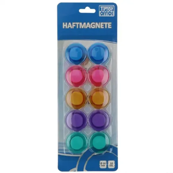 imagen de Spirit: Pizarra blanca imán de colores 30mm set de 10 unidades 1