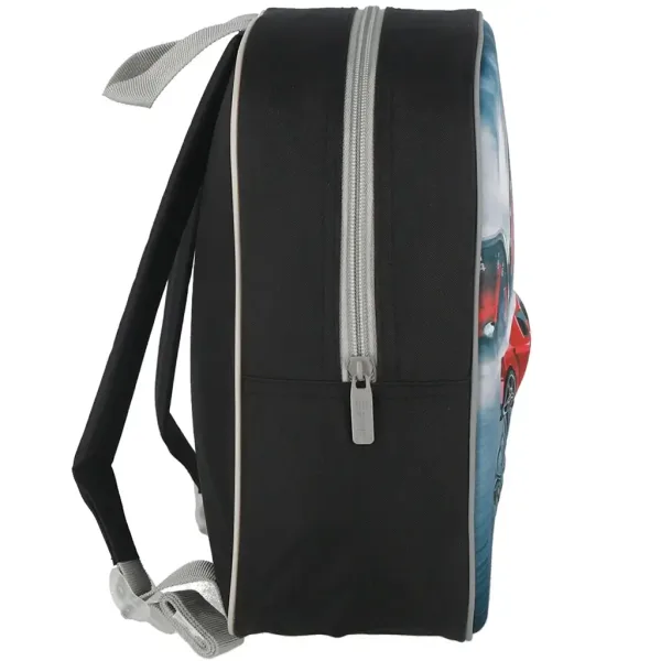 imagen de Spirit: Speed Monster coche deportivo rojo mochila 3D con diseño para jardín de infancia 30x25x12cm 2