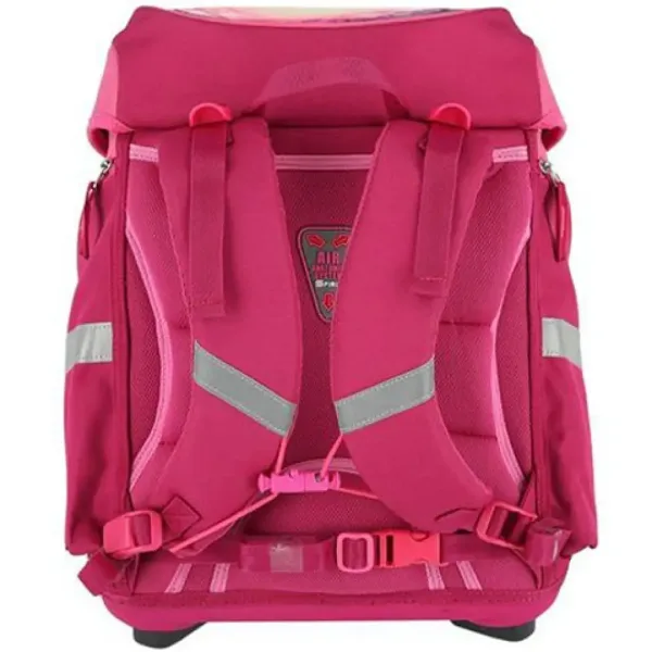 imagen de Spirit: Unicornio mágico 3D con diseño ergonómico set de mochila escolar de 5 piezas con luz LED 34x22x41cm 3