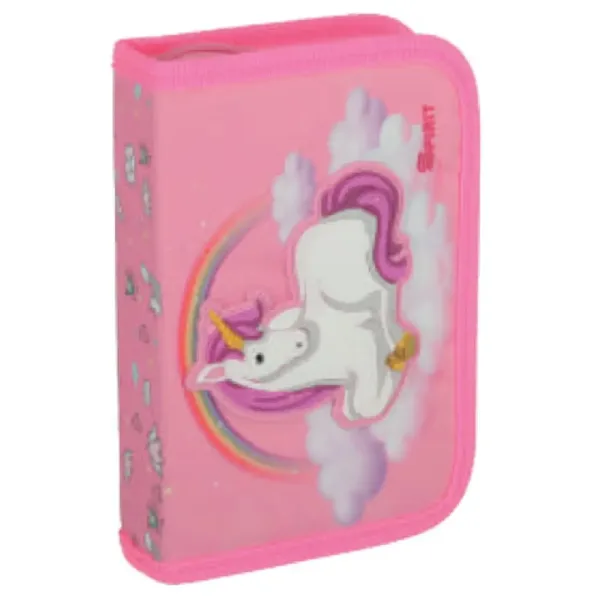 imagen de Spirit: Unicornio mágico 3D con diseño, estuche de lápices desplegable de 60 unidades 1