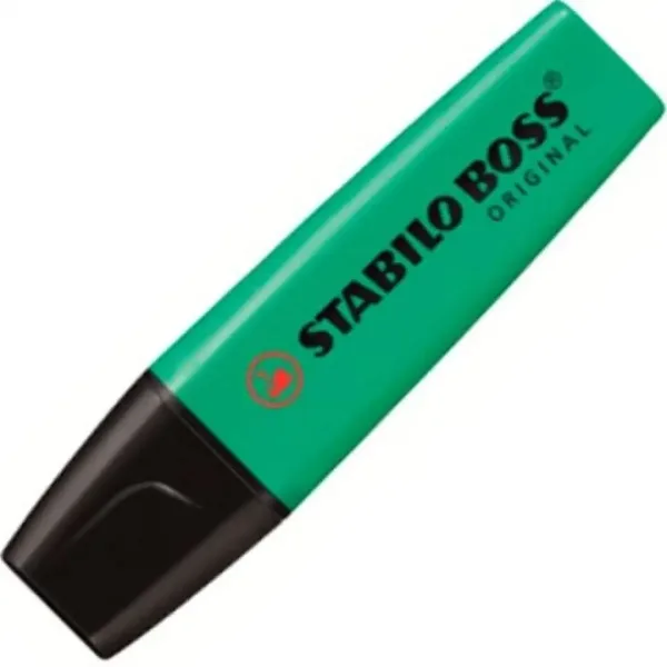 imagen de Stabilo: BOSS Original resaltador en color turquesa de 2-5 mm 1