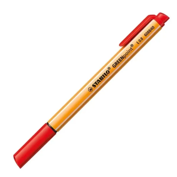 imagen de Stabilo: GREENpoint rotulador 0,8mm en color rojo 1