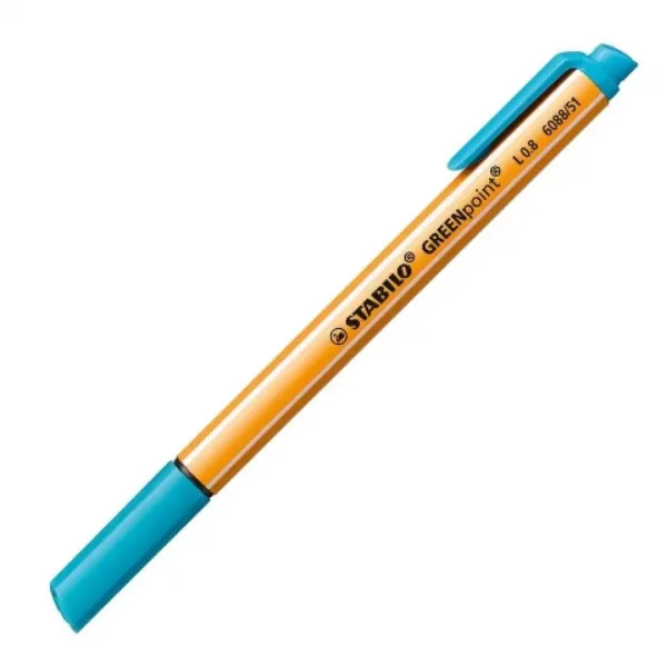 imagen de Stabilo: GREENpoint rotulador 0,8mm en color turquesa 1