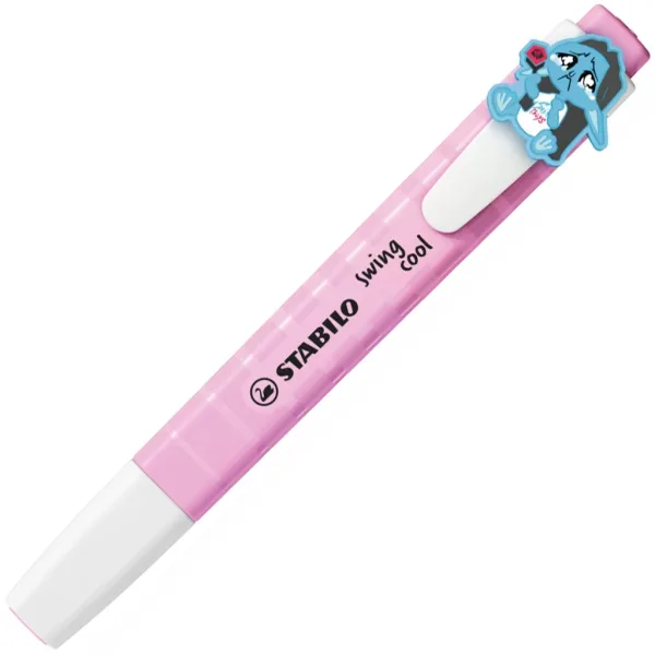 imagen de Stabilo: K-Pop Cazadores de Demonios Swing Cool marcador rosa con clip de figura Sussie 1