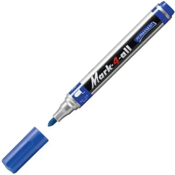imagen de Stabilo: Mark-4-All marcador de punta de bola en color azul 2