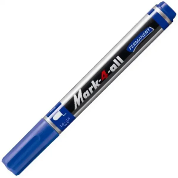 imagen de Stabilo: Mark-4-All marcador de punta de bola en color azul 1