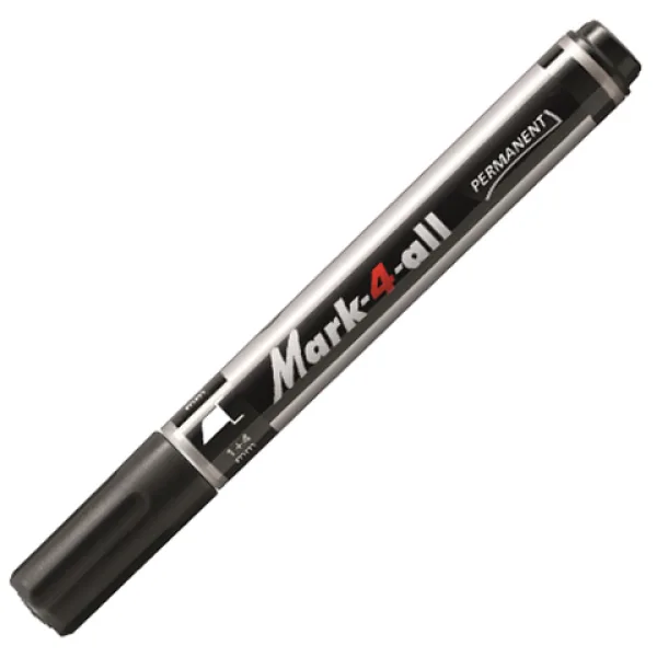 imagen de Stabilo: Mark-4-All rotulador de punta cortada en color negro 1