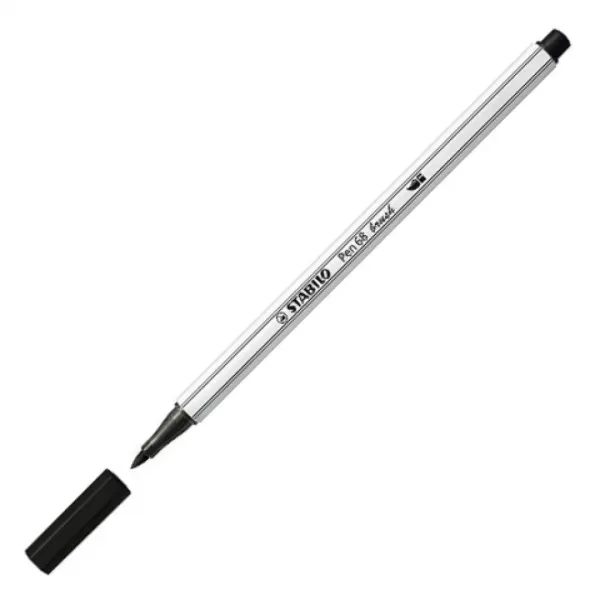 imagen de Stabilo: Pen 68 rotulador de pincel en color gris frío 2