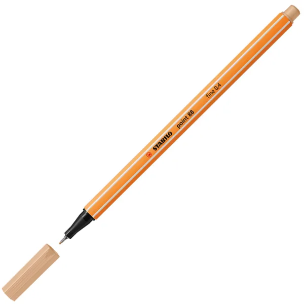 imagen de Stabilo: Point 88 rotulador 0,4mm en color beige 1