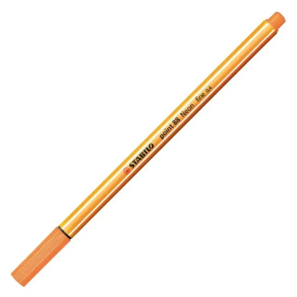 imagen de Stabilo: Point 88 rotulador 0,4mm en color neón naranja 1