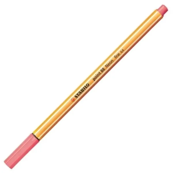 imagen de Stabilo: Point 88 rotulador 0,4mm en color neón rojo 1