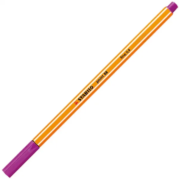imagen de Stabilo: Point 88 rotulador en color púrpura 0,4mm 1