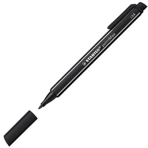 imagen de Stabilo: pointMax rotulador negro 0,8mm 2