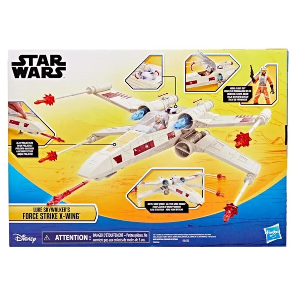 imagen de Star Wars: Epic World of Action Luke Skywalker Fuerza de Ataque X-Wing - Hasbro 2