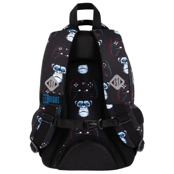 imagen de St.Right Blue Gamer mochila ergonómica, mochila BP26 39x27x17cm 2