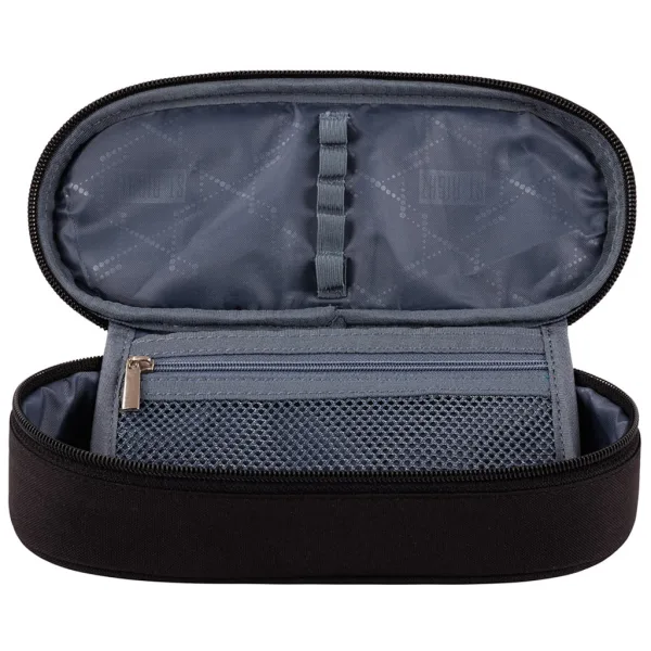 imagen de St.Right: Perrito soñador negro estuche ovalado 23cm 2