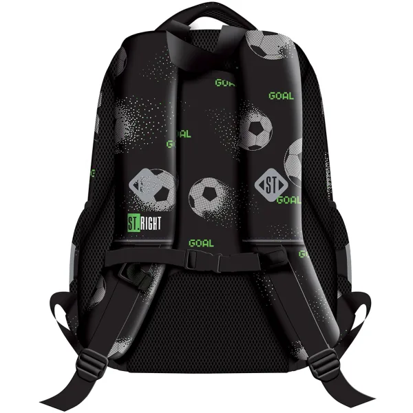 imagen de St.Right Pixel balones mochila escolar de fútbol, mochila BP26 39x27x17cm 2