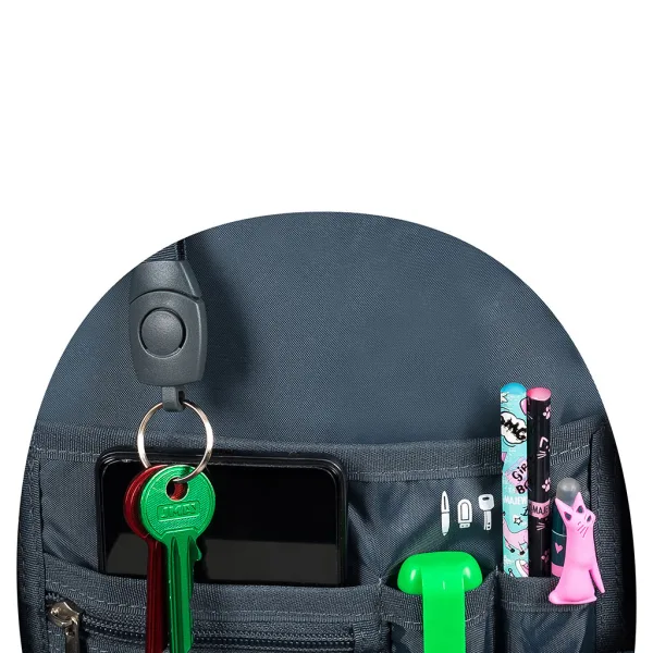 imagen de St.Right Sleepy Corgi mochila escolar, mochila BP01 43x32x21cm 4