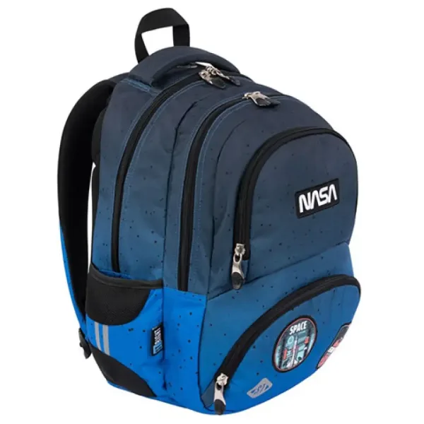 imagen de St.Right Space Moon Nasa mochila escolar de cuatro compartimentos, mochila 40x28x18cm 2