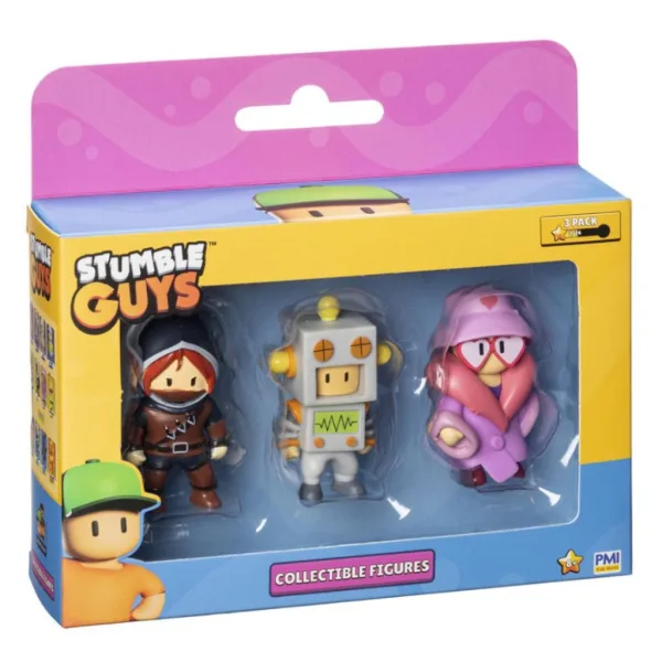 imagen de Stumble Guys set de figuras de 3 piezas en varias versiones serie 2 2