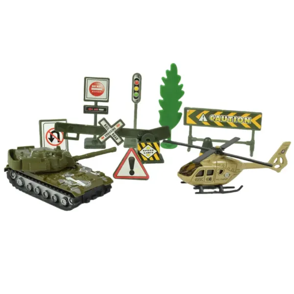 imagen de Super Army: Set de juego militar con vehículos y accesorios en varias versiones 1ud 2
