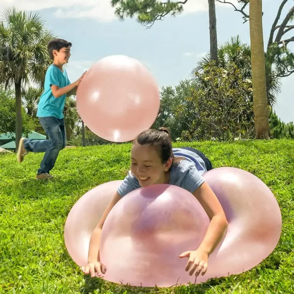 imagen de Super Wubble pelota de burbujas color rojo 75cm 2