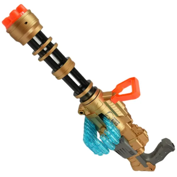 imagen de SuperShoot: Ametralladora electrónica de esponja gigante con balas y batería de 70cm 2