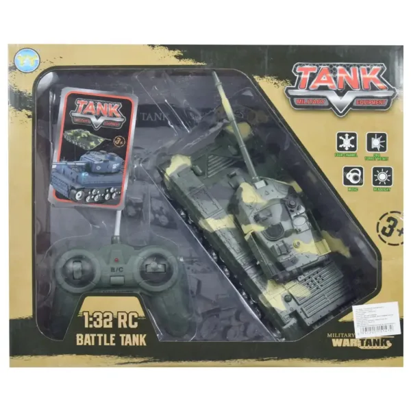 imagen de Tanque RC ZTZ 99 teledirigido con luz y sonido 1/32 7
