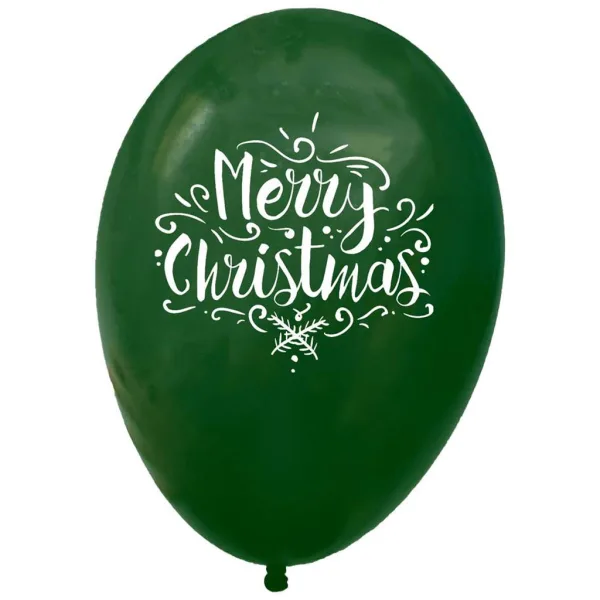 imagen de The Littlies: Set de globos con texto navideño y de Año Nuevo de 8 unidades 2