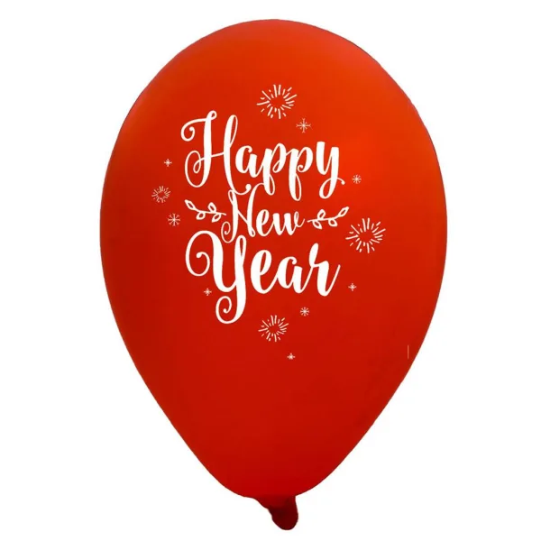 imagen de The Littlies: Set de globos con texto navideño y de Año Nuevo de 8 unidades 3