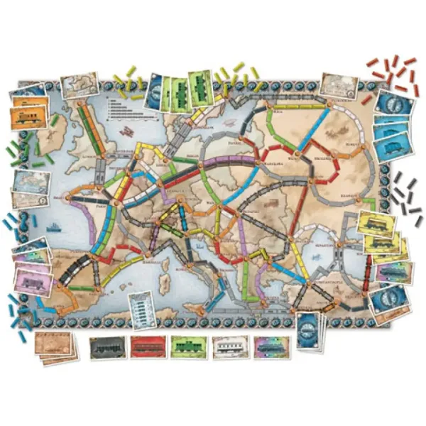 imagen de Ticket to Ride Europa juego de mesa 3